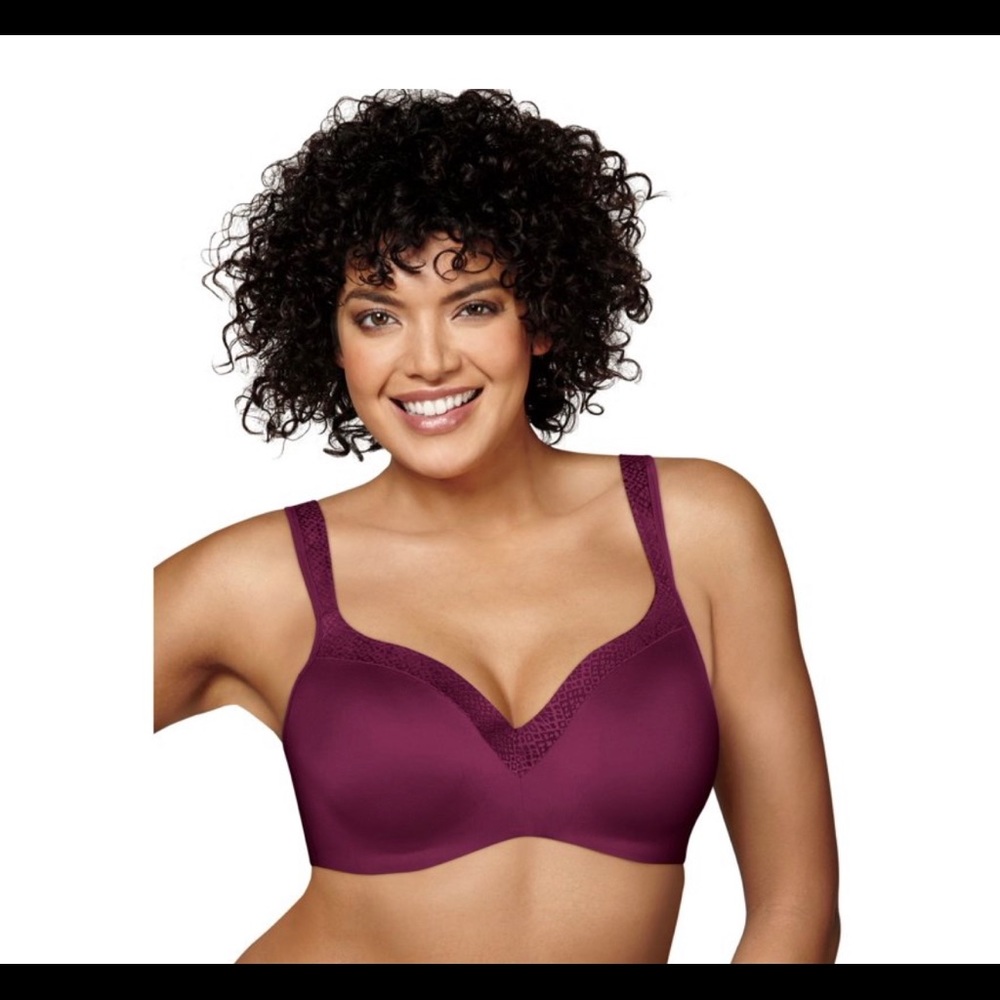 Playtex Secrets Body Revelation Bra Purple Color PLAYTEX Style 4823 Size 40D